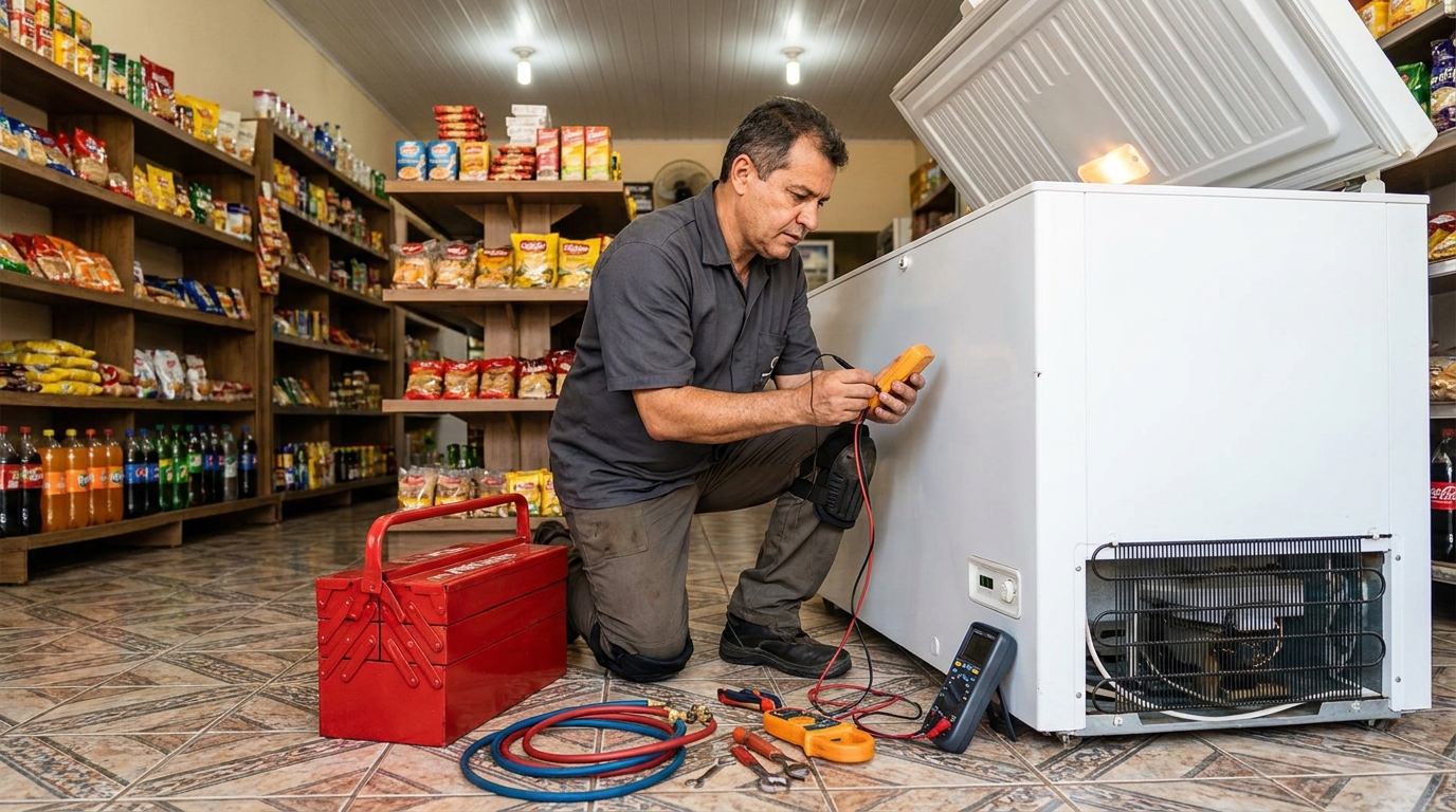 Ajuste de Temperatura do Freezer em Maceió‑AL