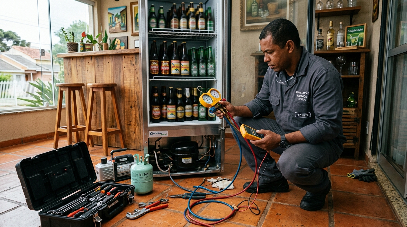Conserto de Cervejeira em Maceió‑AL